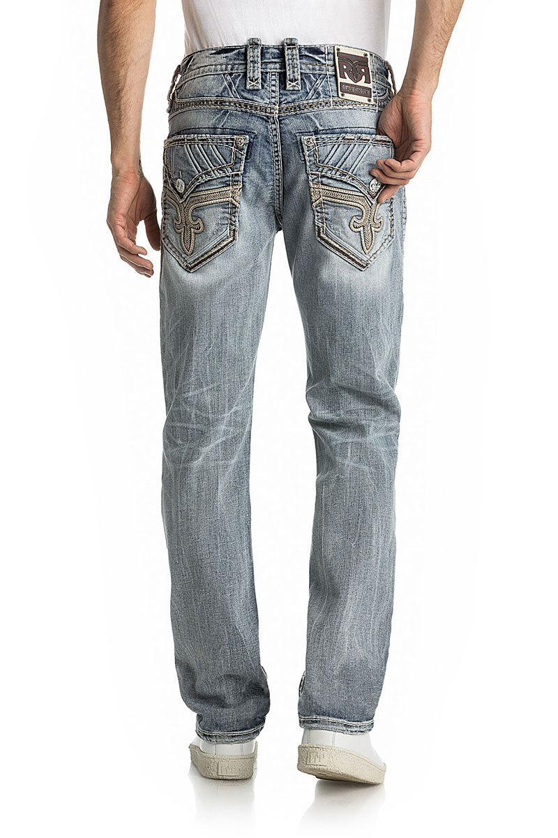 Carbry J200 Rock Revival Herren Jeans