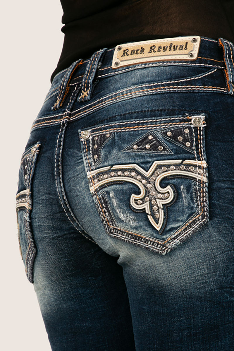 Hibiscus S203-Jeans