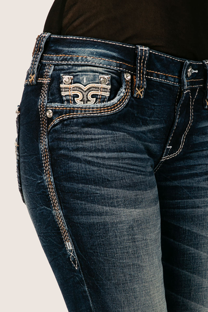 Hibiscus S203-Jeans