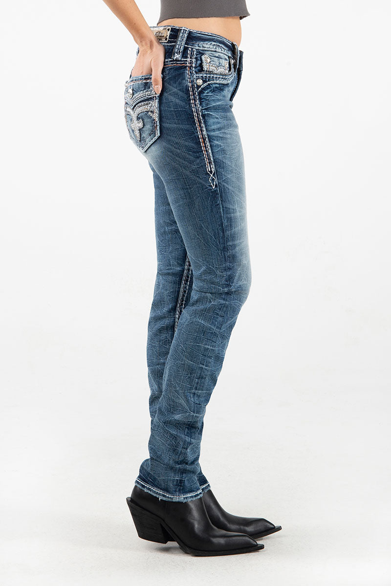 Rock Revival 2024 Lupe Easy Straight Jeans