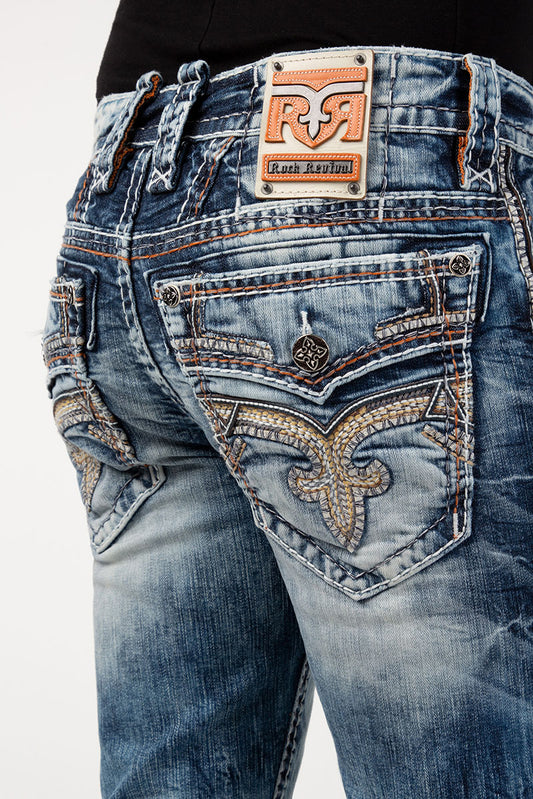 Logan A200 Rock Revival Jeans Herren