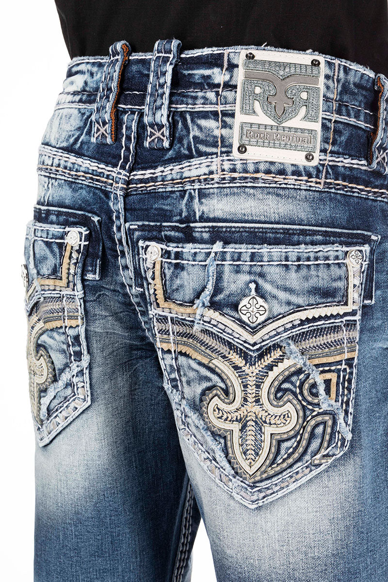 Tad B202 Rock Revival Jeans Herren