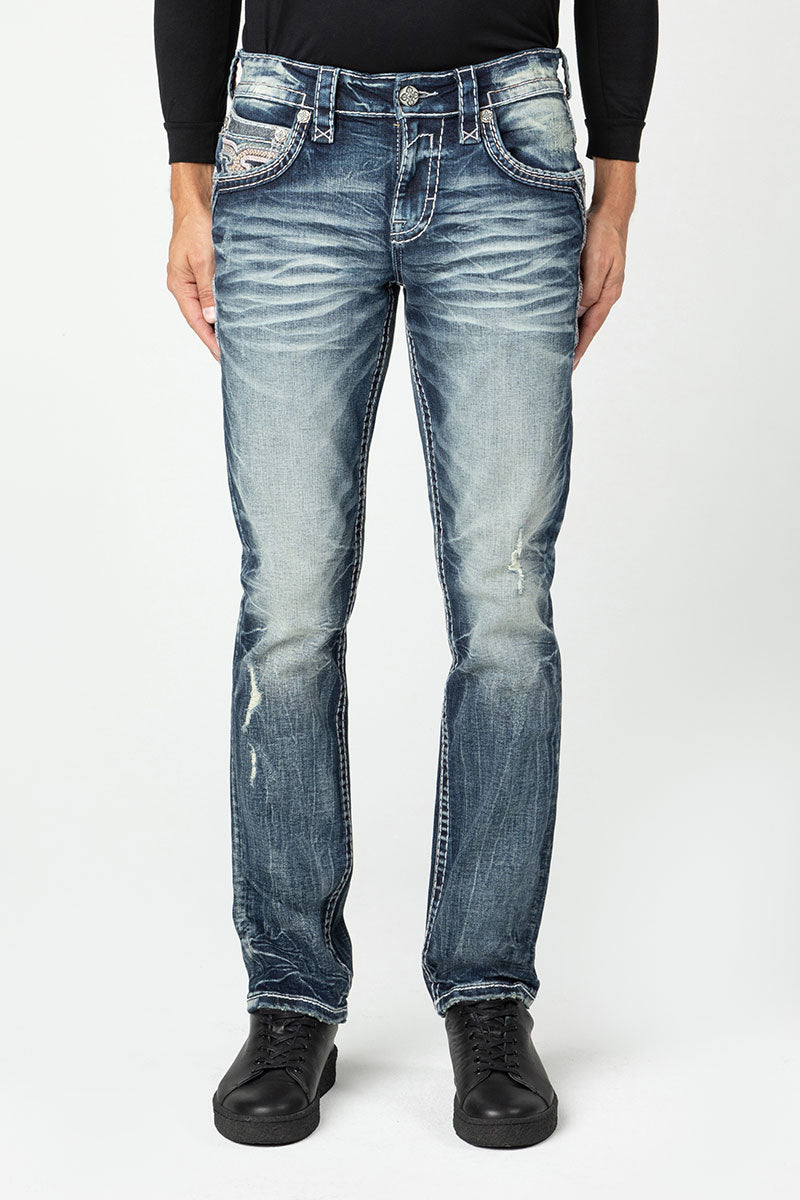 Rock Revival Arwel deals K3 Biker Jean (36)