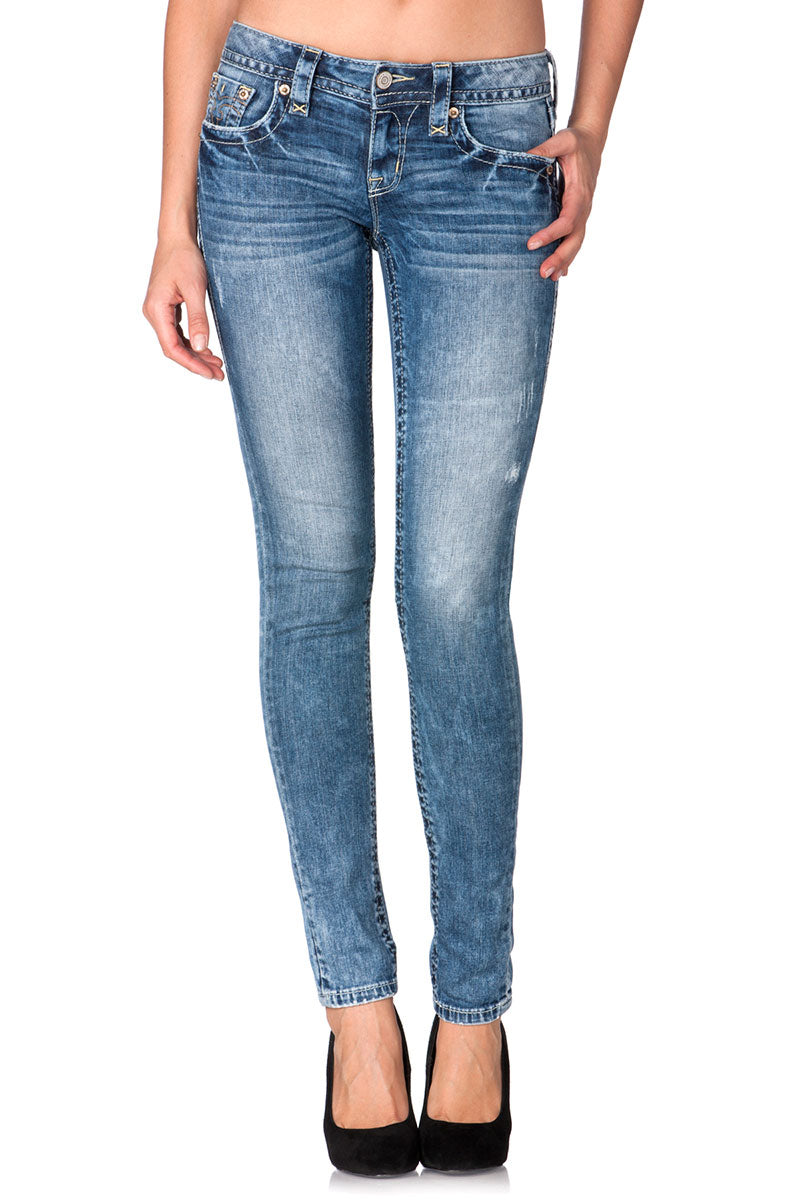 Anabela S201-Jeans