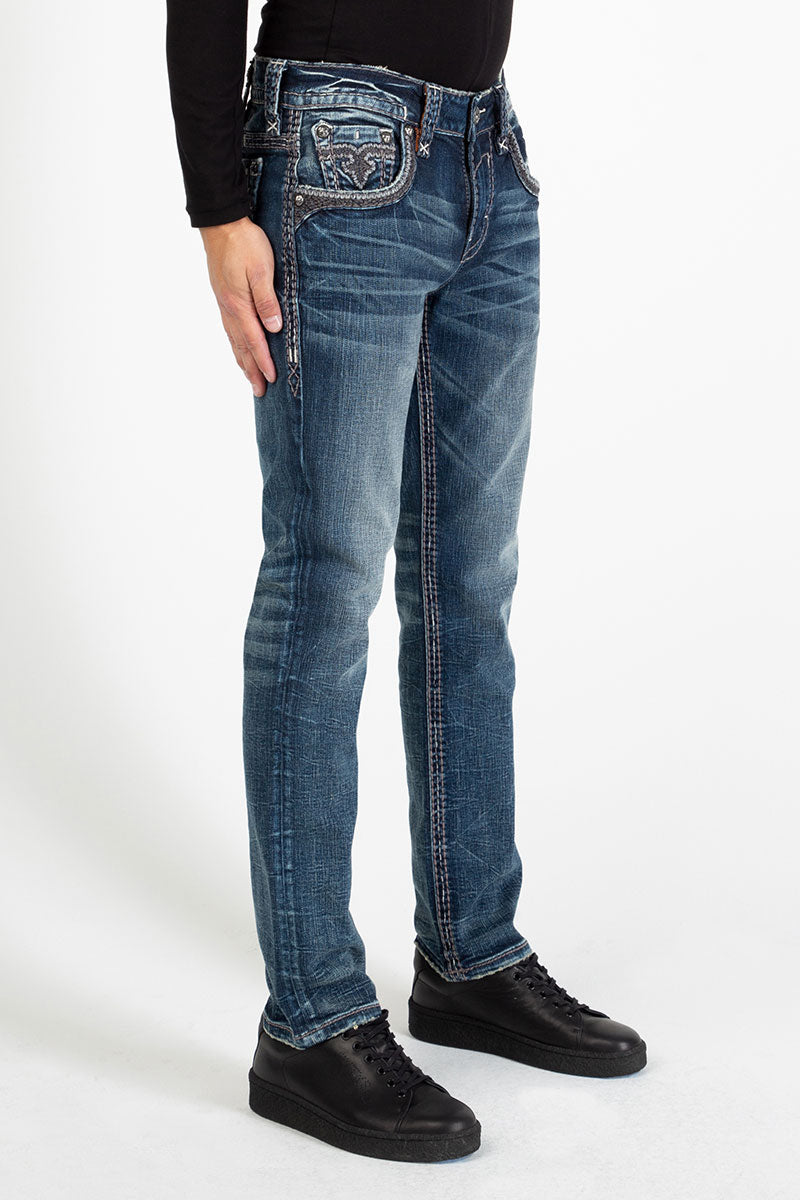 Rayden A208 Rock Revival Jeans Herren