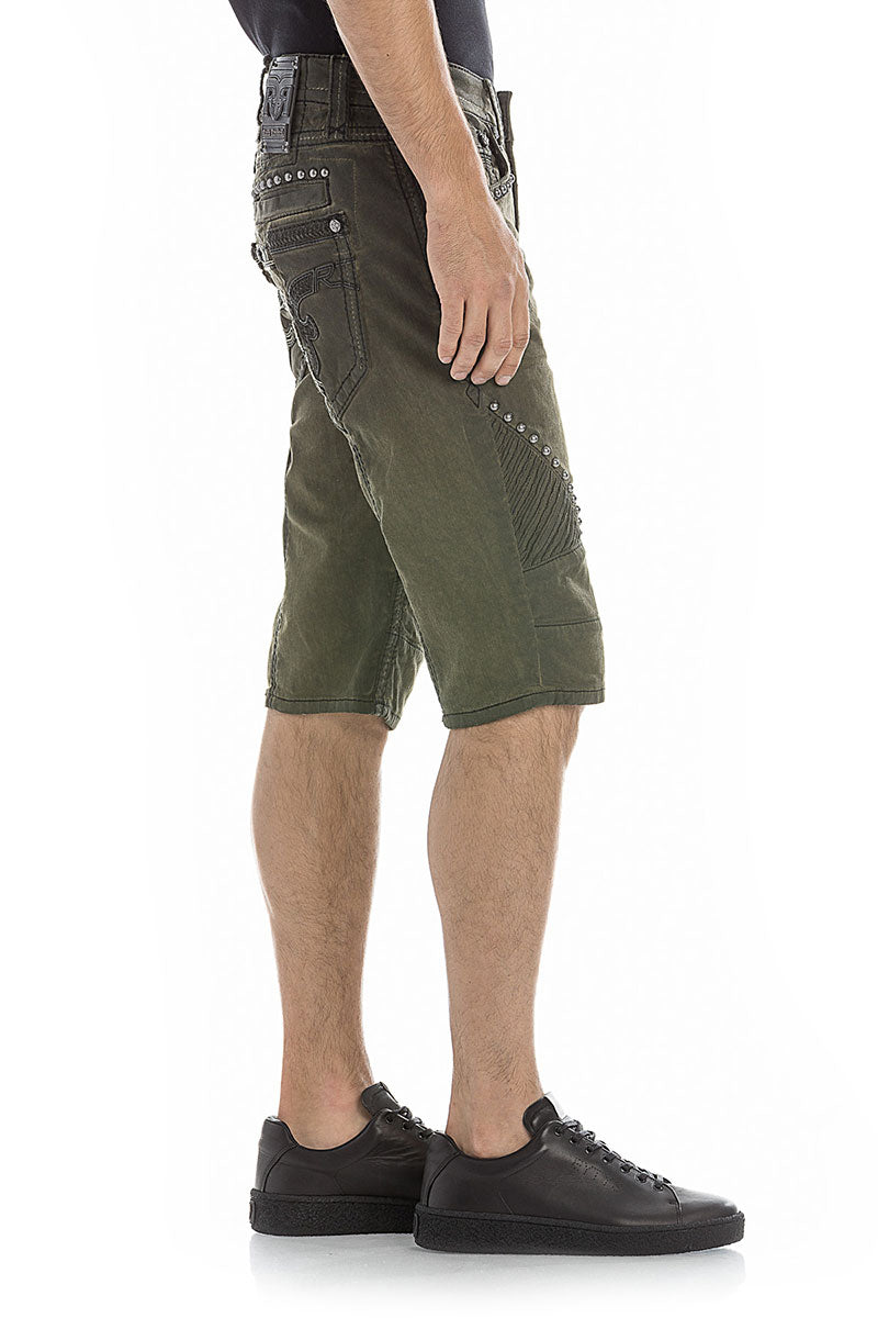 Rock revival sale jean shorts mens